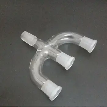 19/26 Comun 24/29 Dop 4-Way Distilare Adaptor Tip Y Tub Conector