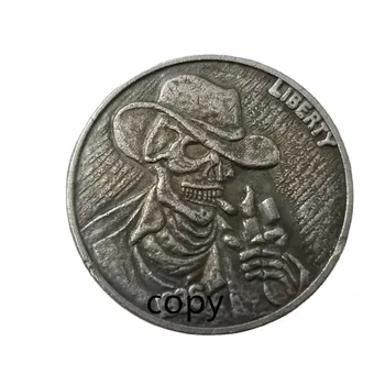 1937 Schelet cowboy Rangers MONEDĂ NOI Monede Cadou Provocare REPLICA Monedă Comemorativă - REPLICA Moneda Medalie de Colectare de Monede