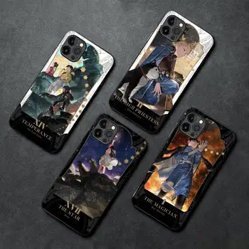 Anime Fullmetal Alchemist Telefon Caz Pentru IPhone SE2 11 12 13 Pro XS MAX XS XR 8 7 6 Plus Caz