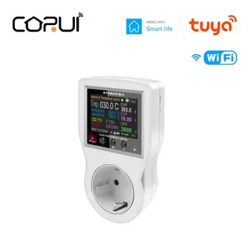 CORUI S1 WIFI Tuya Termostat Digital Socket Incubator Controler de Temperatura Priza Cu Timer Pentru Răcire Încălzire