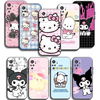 Hello Kitty Drăguț 2023 Cazuri de Telefon Pentru Xiaomi Redmi Notă 9T 9A 9T 8A 8 2021 7 8 Pro Nota 8 9 Moale TPU Carcasa Funda Capacul din Spate