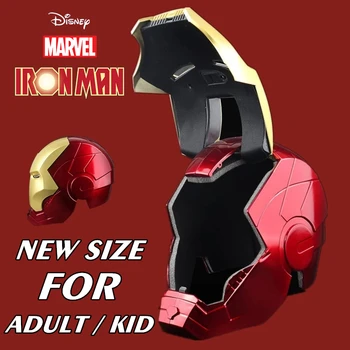 Marvel Avengers Cosplay Recuzită Iron Man 55cm/65cm Casca de Acțiune Figura de Lumină Led-uri 1:1 Iron Man Masca Jucarii Model