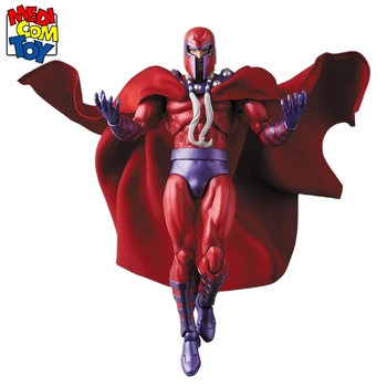 MEDICOM Original Mafex 128 Marvel de Culoare de benzi Desenate X-Men: Apocalypse Magneto Anime Cifrele de Acțiune de Colectare Model de Jucărie Pentru Băieți Cadou