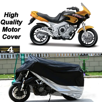 Motocicleta Acoperire Pentru Yamaha TDM 850 Impermeabil Soare UV Praf / Ploaie Protector de Acoperire din Poliester Taffeta