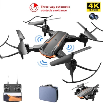 Noul Mini Drona 4K HD Camera Trei Infraroșu de Evitare a obstacolelor Altitudinii Modul Pliabil RC Quadcopter Băiat de Cadouri