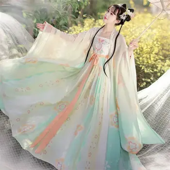 Plus Dimensiune 5XL Hanfu Tradițional Rochie de Femei Chineze Antice Hanfu Set Supradimensionate Cosplay Costum de Epocă Petrecere de Vara Hanfu Rochie
