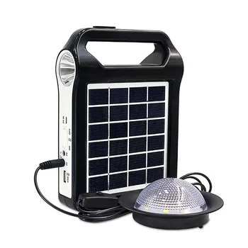 Portabila Reincarcabila 6V Panou Solar de Stocare a energiei Generator de Sistem Încărcător USB Cu Lampa de Iluminat Acasă Sistem de Energie Solară Kit