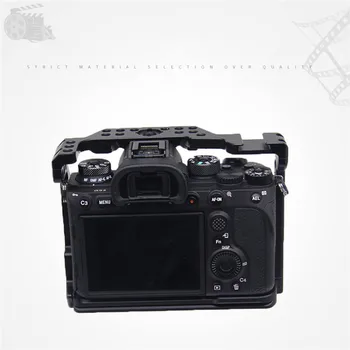 Protectie Camera Cușcă cu Hot Shoe Mount pentru Sony A9 II Alfa Cameră Cazul Accesorii de Fotografiere Video Film cu Stabilizator