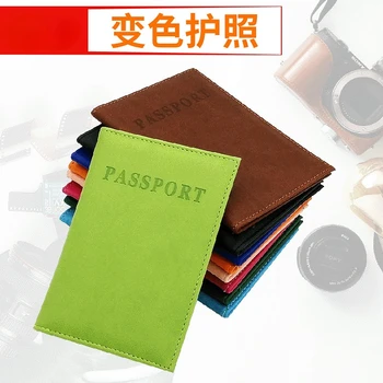 PU Piele Pașaport de Călătorie Acoperă Moda 2023 Femei Deținător de Pașaport Caz pentru Bărbați Document de Călătorie Card de Credit Cazul
