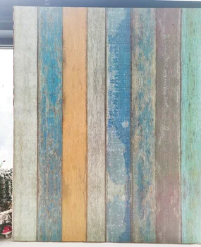 PVC Albastru de Lemn Cereale Lemn Decor de Contact Hârtie de Vinil Auto-Adeziv rezistent la apă Detașabil Tapet pentru Casa Living Renovarea