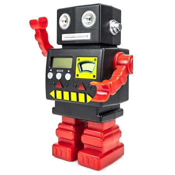 Robot de Banca de Economii, Digital Conta Monedă Banca Piggy Bancă Bani pentru Băieți și Fete Retro, Robot de Monedă de Bancă Copii de Bani Banca