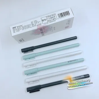 Tehnologia TrueColor coreean Papetărie Noutate Ac Peniță 0.5 mm Negru de Cerneală Stilou Gel Pentru Elevii de Scris, Rechizite de Birou GP7026