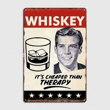 Whisky Terapie Om Metal Semn Club Pub Garaj Personaliza Placa De Perete Tin Semn Poster