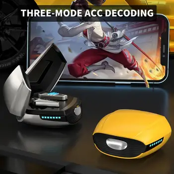 YX07 Wireless Căști de Înaltă Fidelitate Inteligente Masina Sport Design Ușă BT 5.3 Low-latență Stereo Casti Gaming cu MICROFON pentru iOS
