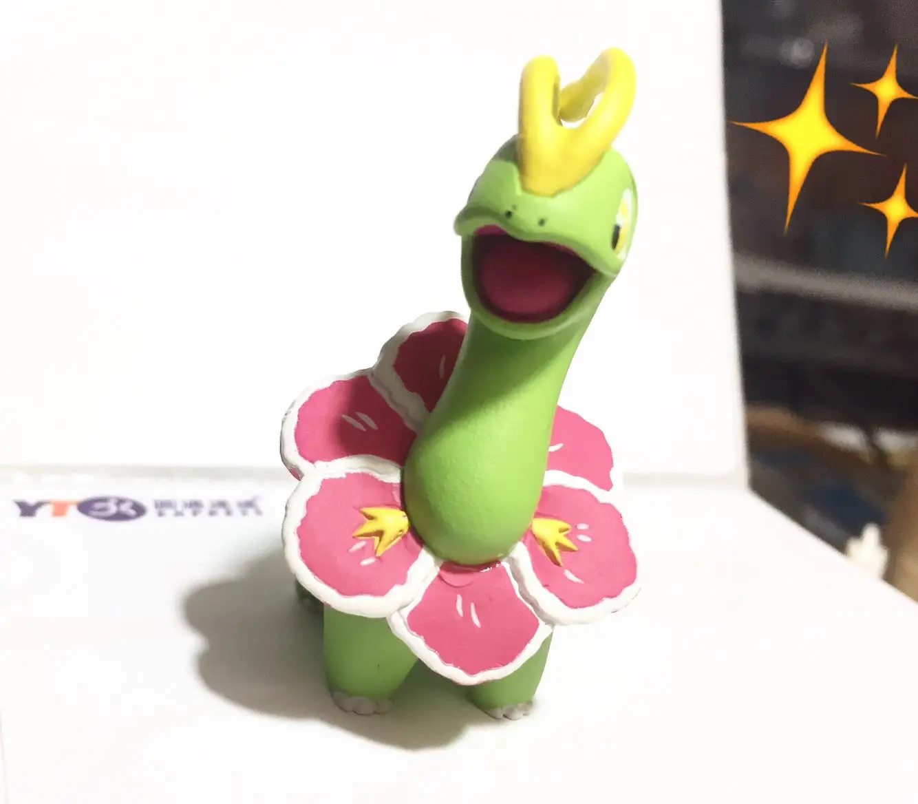 TOMY Pokemon figurina Papusa Monstru de Buzunar Model de Păpușă Mc Meganium de Imprimare Model de Jucărie 2