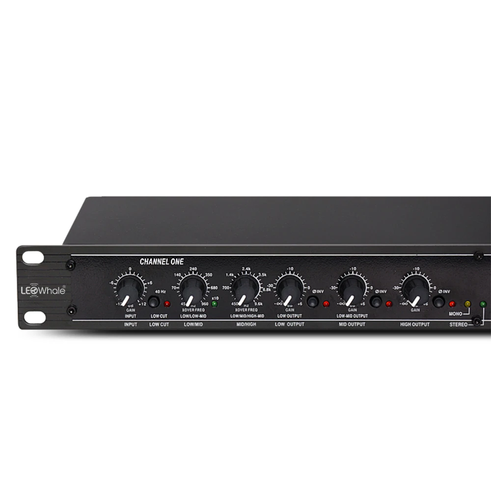 LEOwhale 234XL Etapă de Performanță Profesională DSP Stereo 2/3 Fel de Crossover Difuzor de Sunet DJ Karaoke Sistem Audio 1