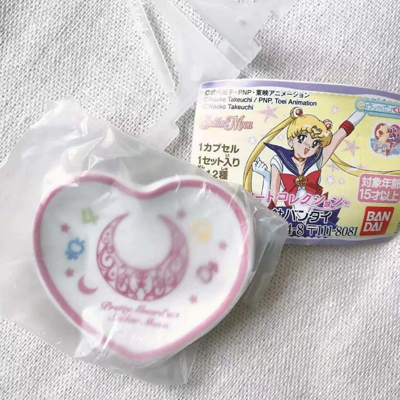 BANDAI Gashapon Sailor Moon Figurine Accesorii Originale Cifrelor Anime Kawaii Model de Colectare Hobby Cadouri, Jucarii 3
