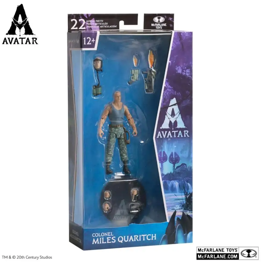 Mcfarlane Avatar Film Avatar Drum de Apă, Jake Sully Neytiri Colonelul Miles Quaritch Figurine Jucarii Model Ornament Papusa 5