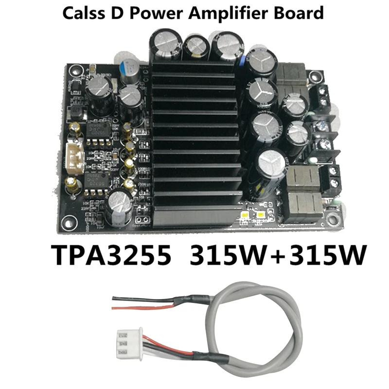 TPA3255 300W+300W Mare Putere de Bord 2.0 Stereo Canal Clasa D Bord Amplificator Audio de Bord 0