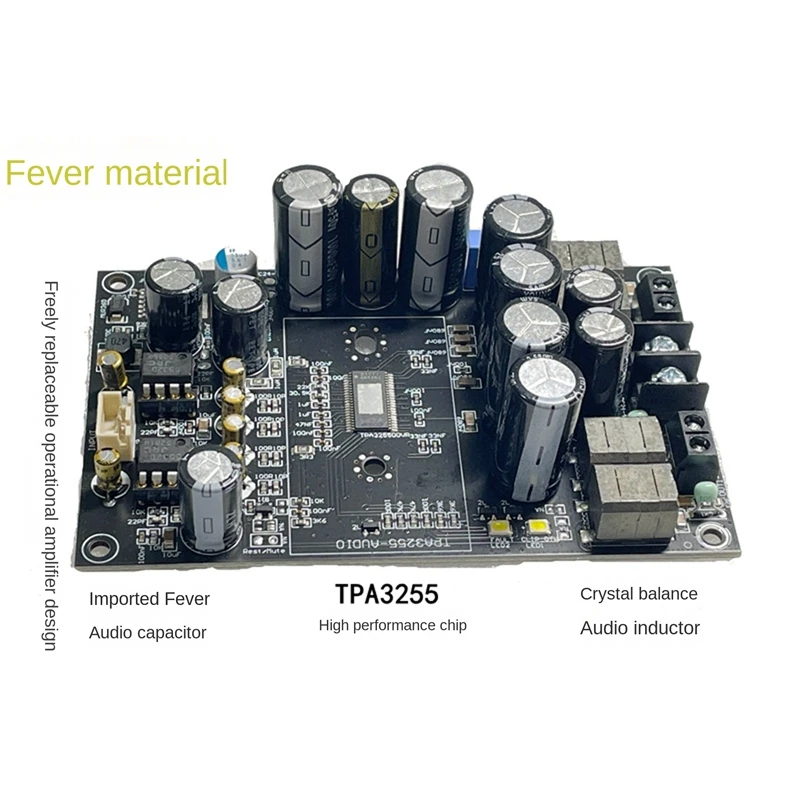 TPA3255 300W+300W Mare Putere de Bord 2.0 Stereo Canal Clasa D Bord Amplificator Audio de Bord 1