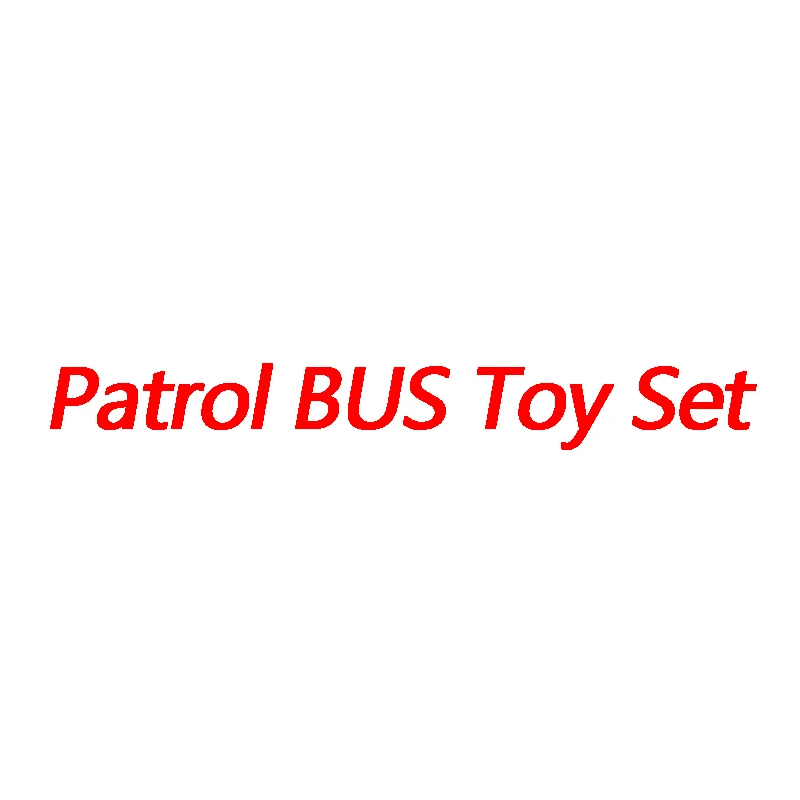 Original Paw Patrol Câine Juguetes 40cm Bus Transporter Auto Set cu 6 Buc Vehicul Câine Figurine Model de Jucărie pentru Băieți Copii Cadou 0